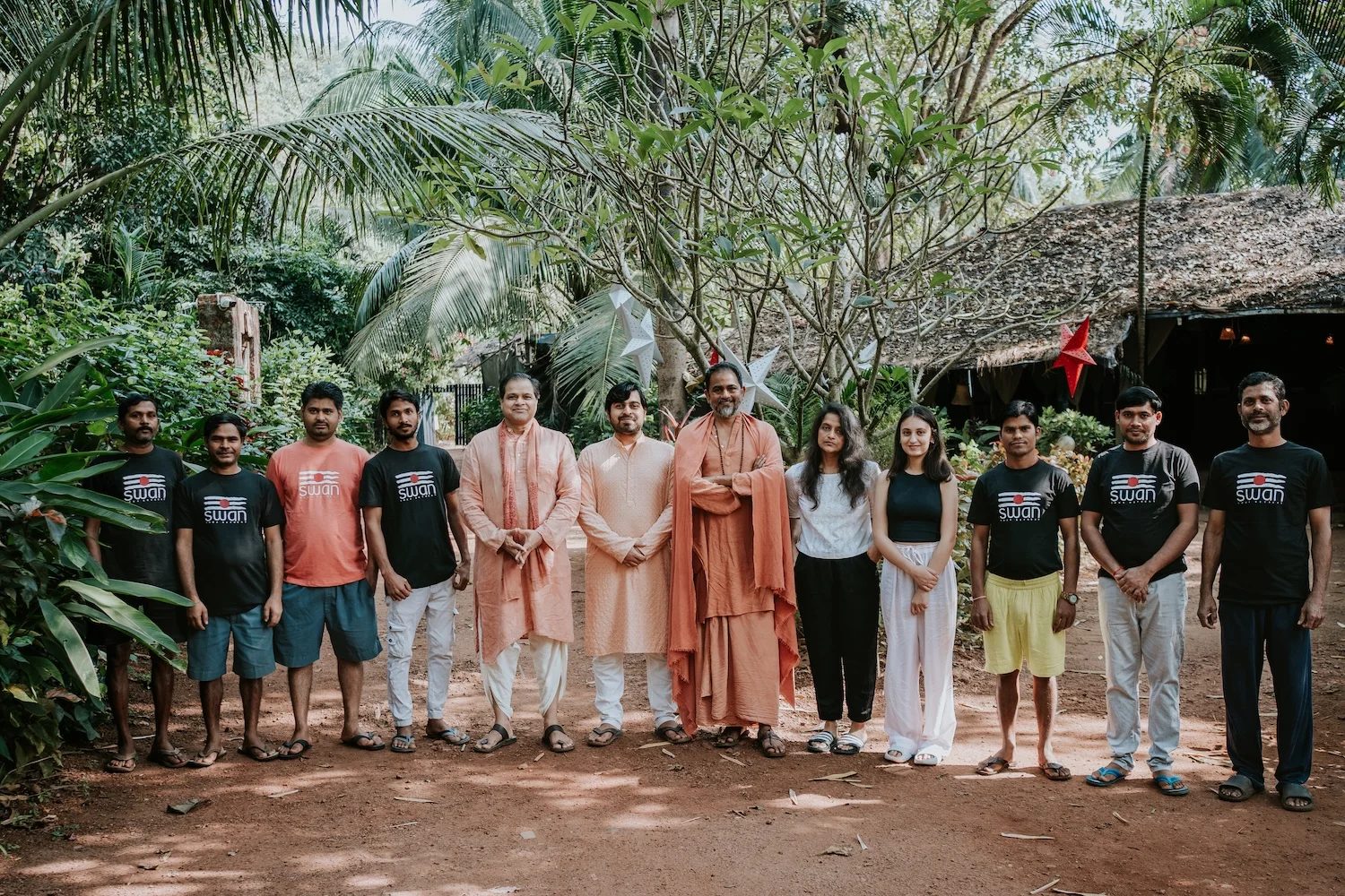 The team at SWAN Ayurveda — founders, physicians, therapists and Yoga teachers